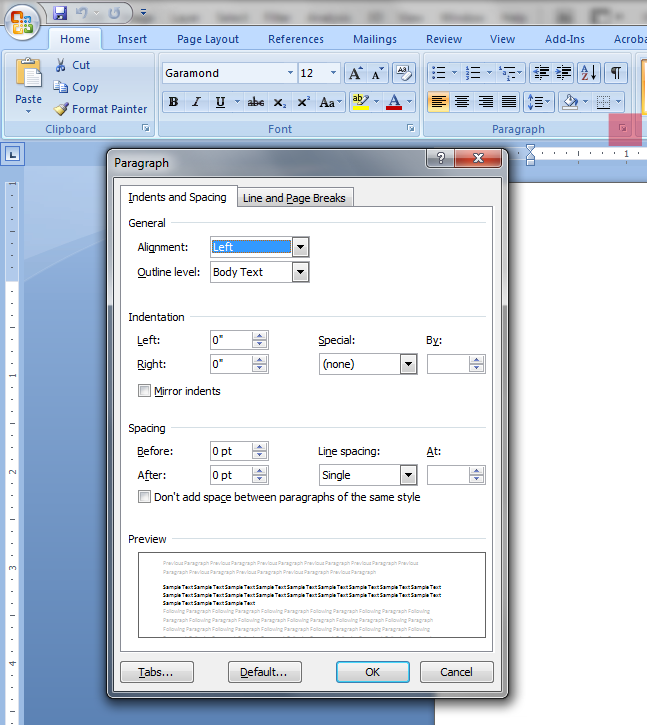Cara Membuat Paragraf di Word