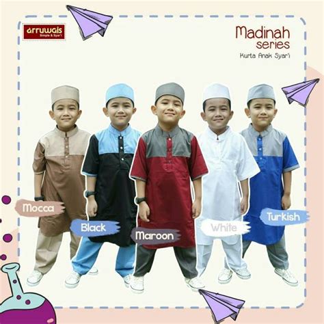 koko-kurta-anak-set-peci-Peci-Panduan