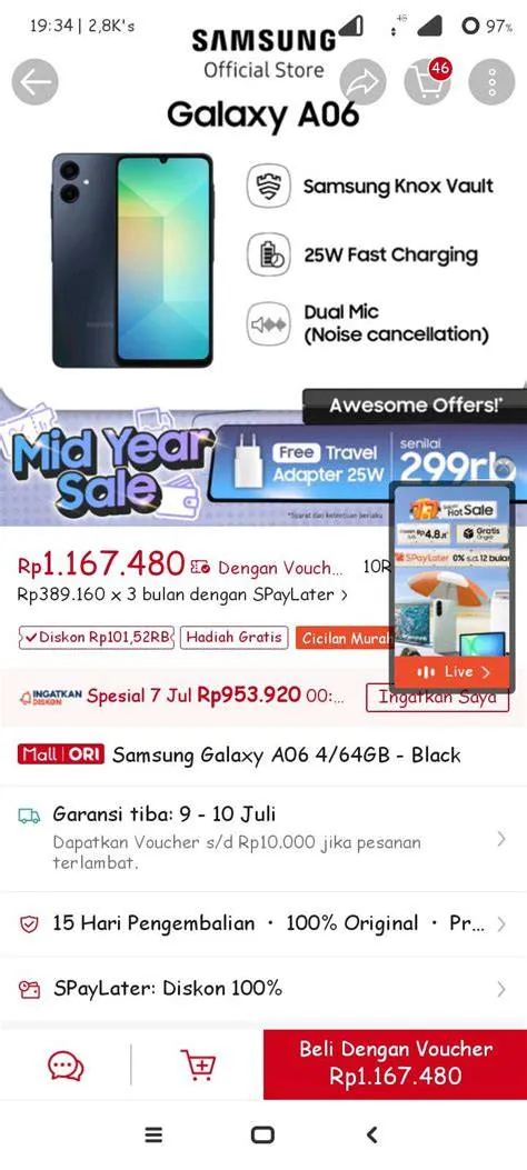 diskon-spaylater-galaxy-a08-Analisis-Diskon