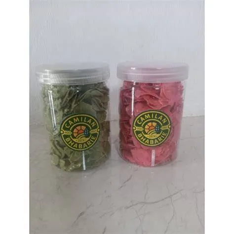 keripik-pisang-lumer-strawberry-toples-Review-Jujur